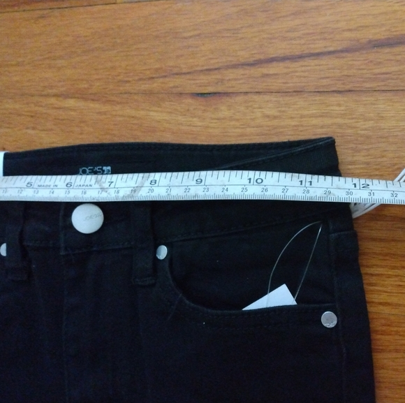 NWT, JOE'S Jeans Black The Charlie High-Rise Stretch Skinny Ankle Girl Jeans 10 - Picture 10 of 16